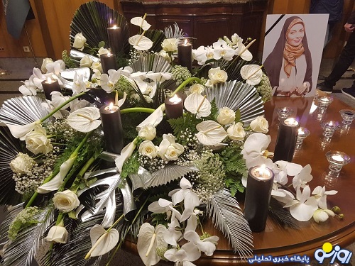 صحبت های همسر آزاده نامداری در مراسم چهلمش + فیلم صحبت های همسر آزاده نامداری در مراسم چهلمش + فیلم