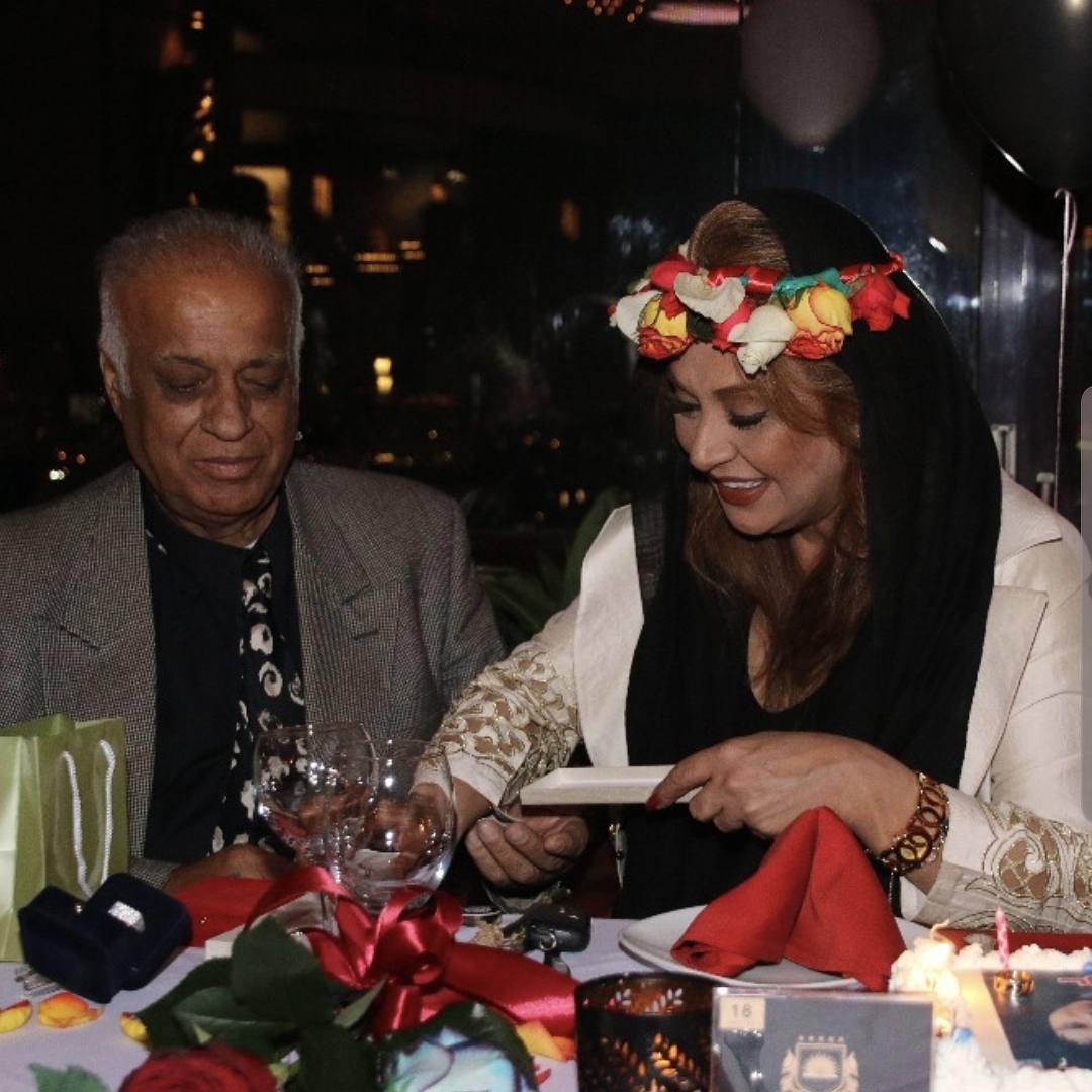 تولد نسرین مقانلو با خاطره بازی از پدرش + عکس نسرین مقانلو