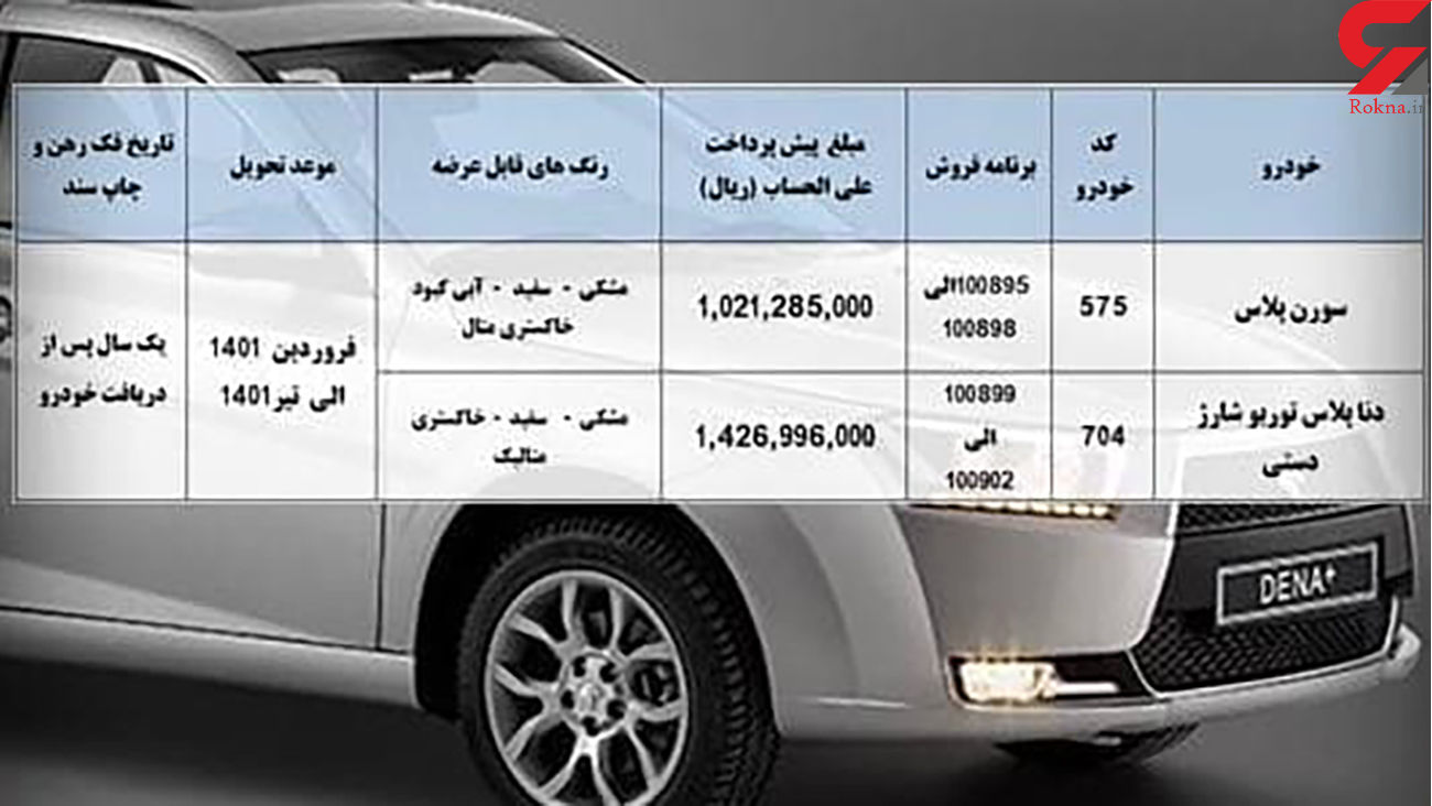 شروع پیش فروش یک ساله 2 محصول ایران&zwnj; خودرو از امروز