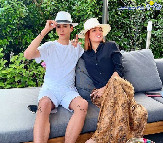 رونمایی مهناز افشار از همسر دومش/عکس رونمایی مهناز افشار از همسر دومش/عکس