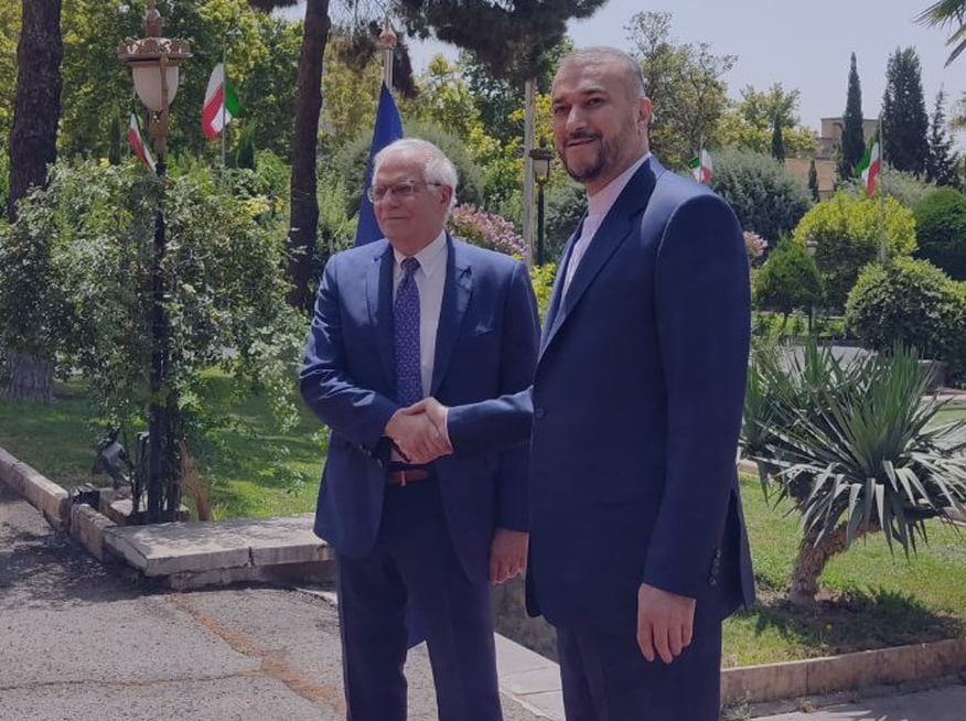 ورود مسئول سیاست خارجی اتحادیه اروپا به تهران / بورل با امیرعبداللهیان دیدار کرد ورود مسئول سیاست خارجی اتحادیه اروپا به تهران / بورل با امیرعبداللهیان دیدار کرد
