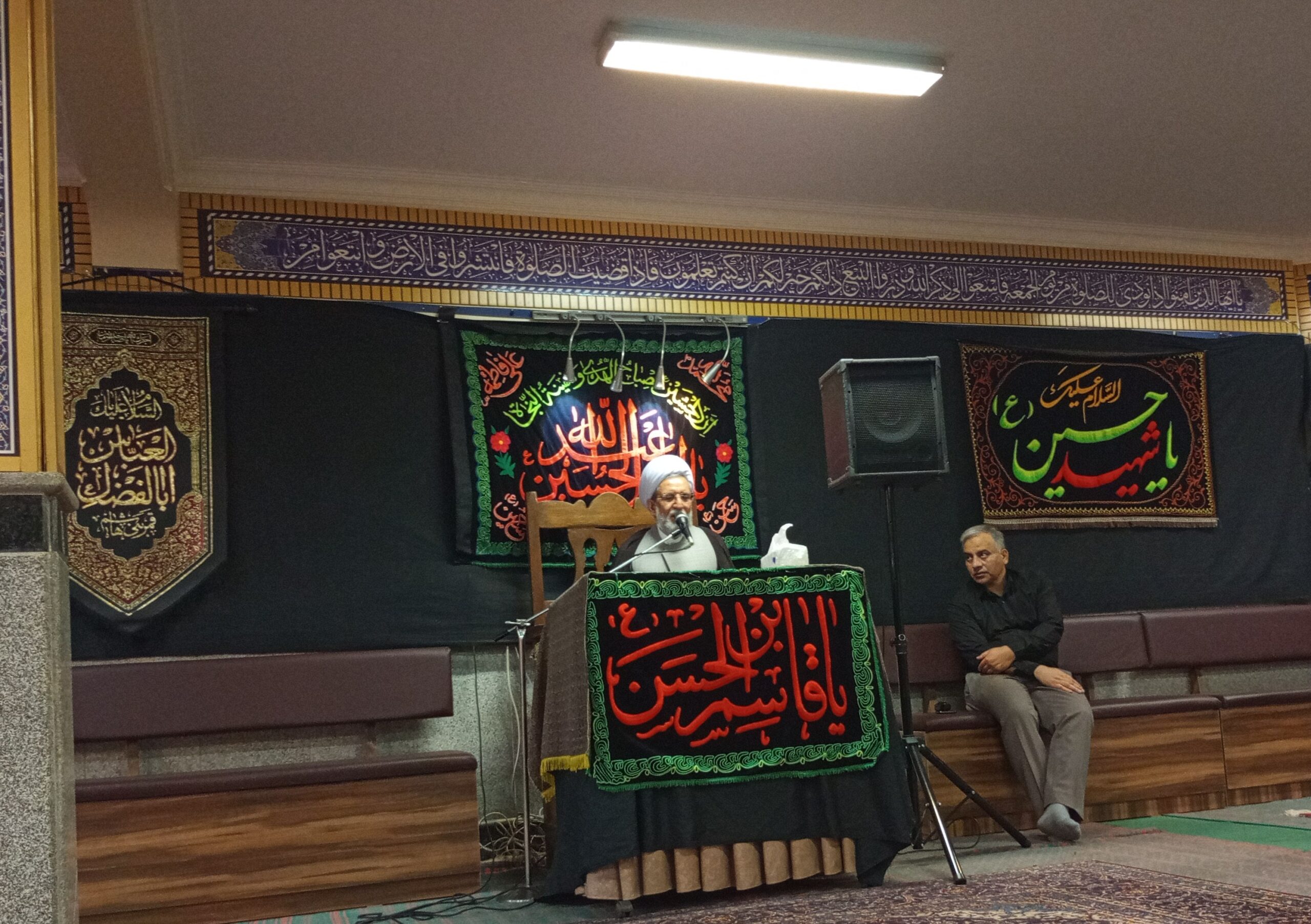 حجت الاسلام هادی قابل: معاویه و سپاهیانش با دین به جنگ دین آمده بودند/ محرم تنها برای کوفتن بر سر و سینه ها نیست باید دو جبهه حسین(ع) و یزید را خوب بشناسیم حجت الاسلام هادی قابل: معاویه و سپاهیانش با دین به جنگ دین آمده بودند/ محرم تنها برای کوفتن بر سر و سینه ها نیست باید دو جبهه حسین(ع) و یزید را خوب بشناسیم