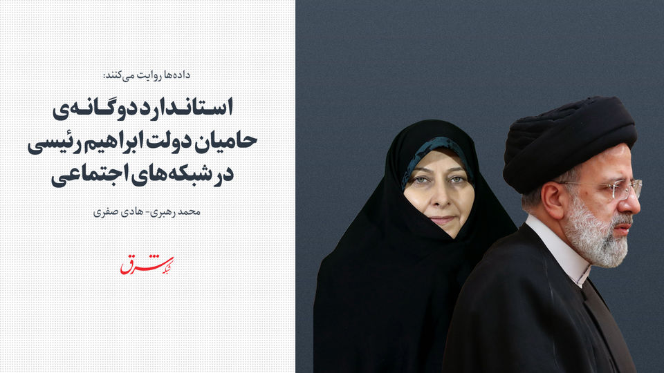 استاندارد دوگانهی حامیان دولت ابراهیم رئیسی در شبکههای اجتماعی استاندارد دوگانهی حامیان دولت ابراهیم رئیسی در شبکههای اجتماعی