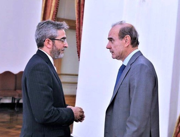 علی باقری: باتوجه به پیامهای دریافتی از آژانس، امروز با مورا دیدار خواهم کرد علی باقری: باتوجه به پیامهای دریافتی از آژانس، امروز با مورا دیدار خواهم کرد