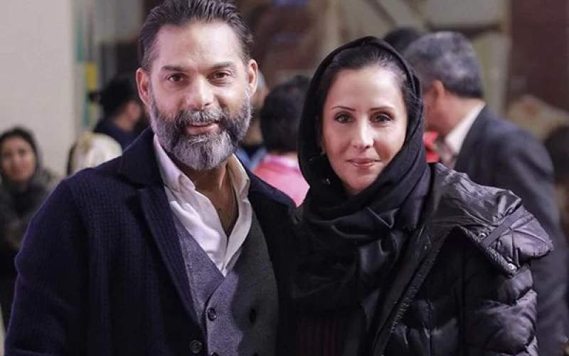 عکس جدید پیمان معادی در کنار همسرش عکس جدید پیمان معادی در کنار همسرش