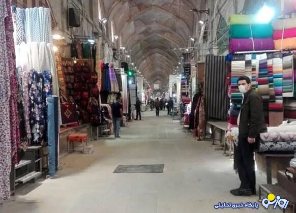 سرگشتگی مردم در بازار شب عید سرگشتگی مردم در بازار شب عید