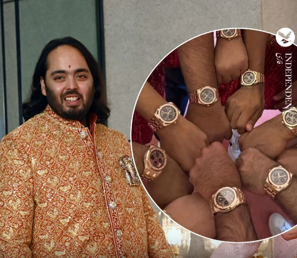 هدیه معروفترین داماد جهان به ساقدوشهایش