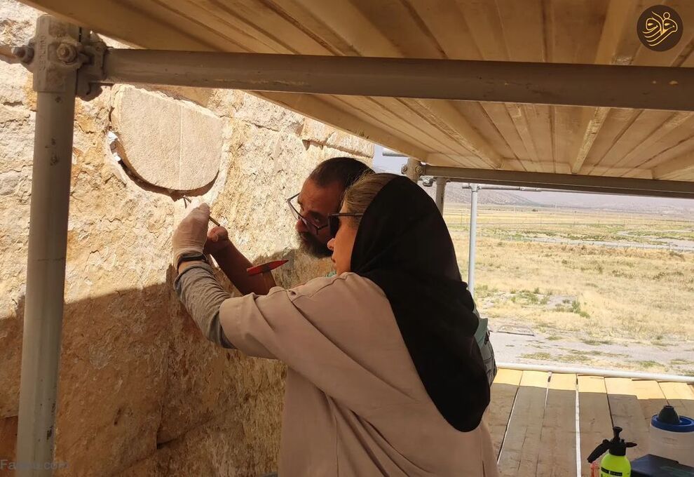 مرمت و استحکامبخشی آرامگاه کوروش بزرگ