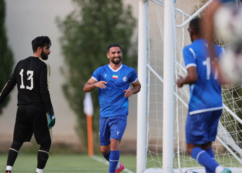 حسرت بزرگ نکونام: مهاجم آبی‌ها آماده و سرحال!