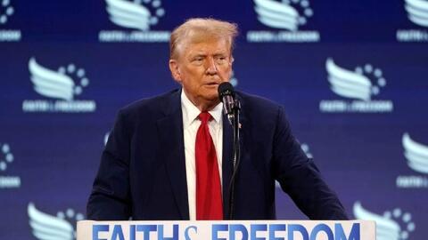 حمایت ترامپ از حمله به تاسیسات هستهای ایران حمایت ترامپ از حمله به تاسیسات هستهای ایران