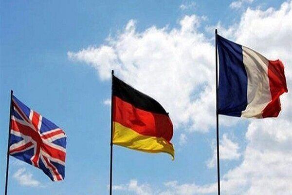 بیانیه سه کشور اروپایی علیه ایران بیانیه سه کشور اروپایی علیه ایران