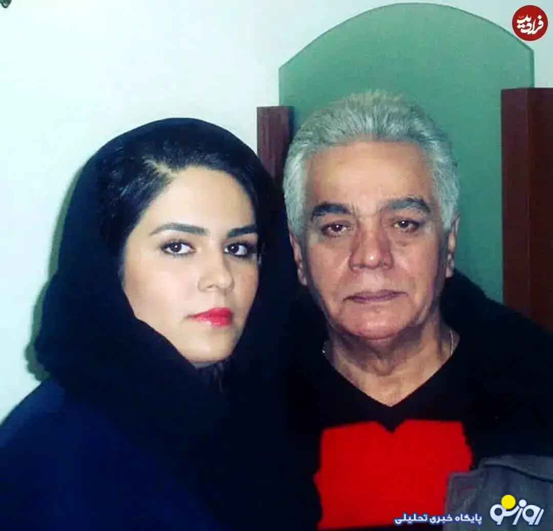 چنگیز وثوقی در ۷۱ سالگی و در کنار دخترش غنچه چنگیز وثوقی در ۷۱ سالگی و در کنار دخترش غنچه