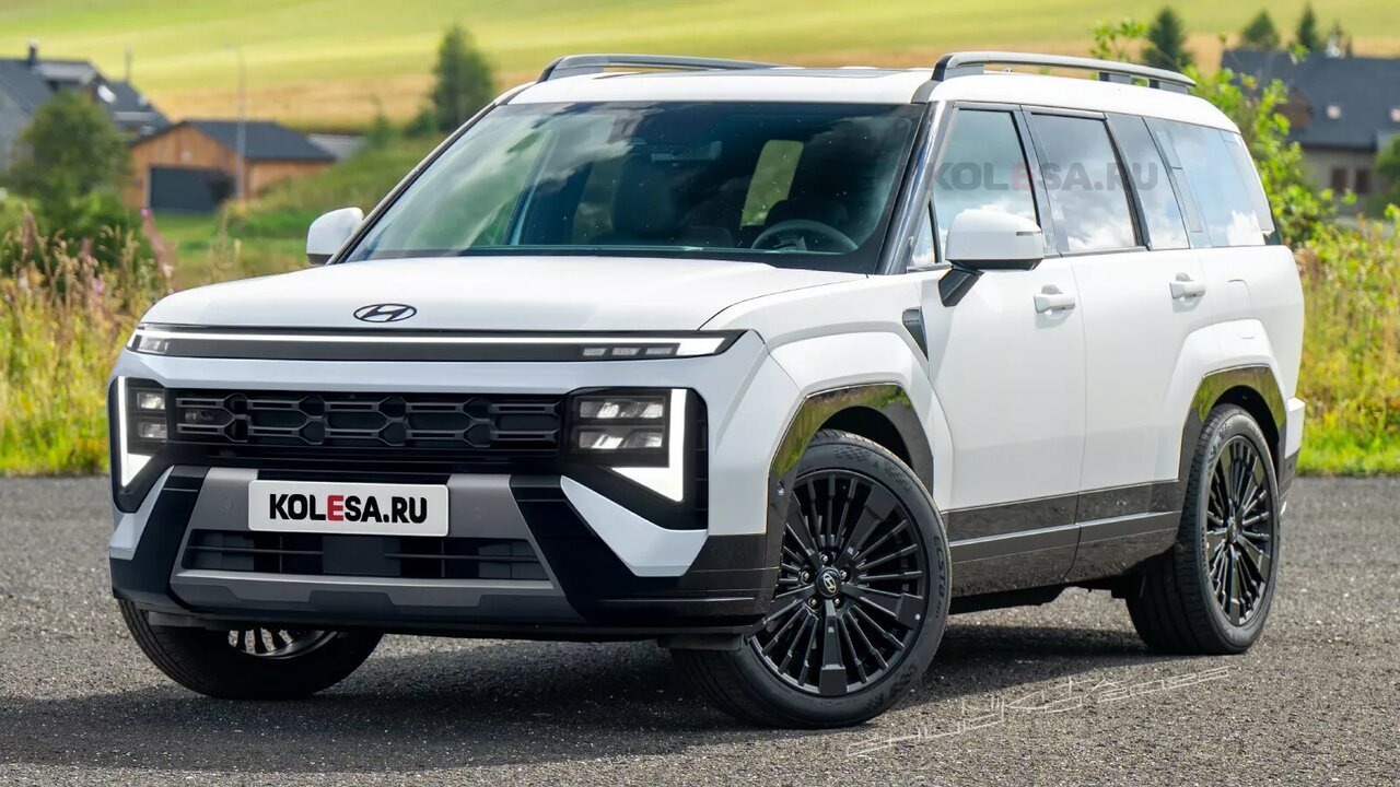 عکس‌های سانتافه جدید لو رفت / نسل پنجم هیوندای سانتافه چه شکلی خواهد بود؟