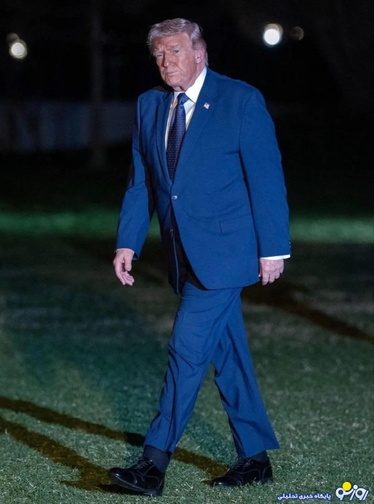 پای ترامپ سوژه شد! پای ترامپ سوژه شد!