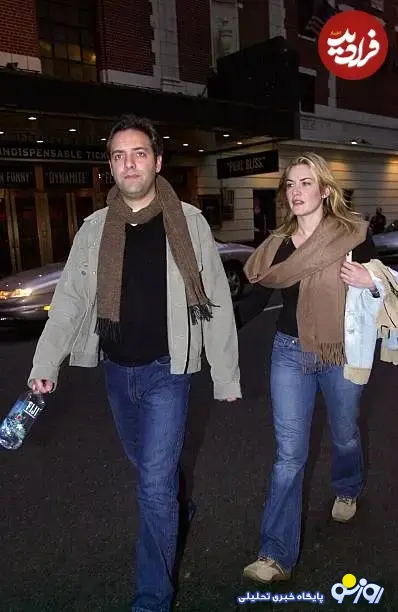 عکسی از بازیگر تایتانیک در کنار نامزدش