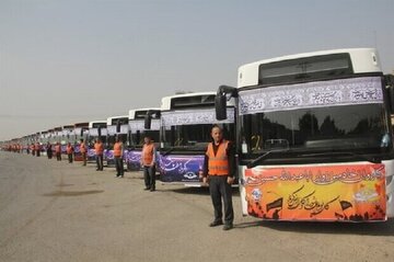 امکان اعزام رایگان زائران اربعین از میدان آزادی تهران به مرز مهران از امروز