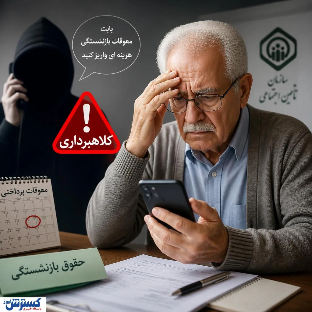 کلاهبرداری تازه از بازنشستگان به بهانه‌ی معوقات /  چطور در امان بمانیم؟